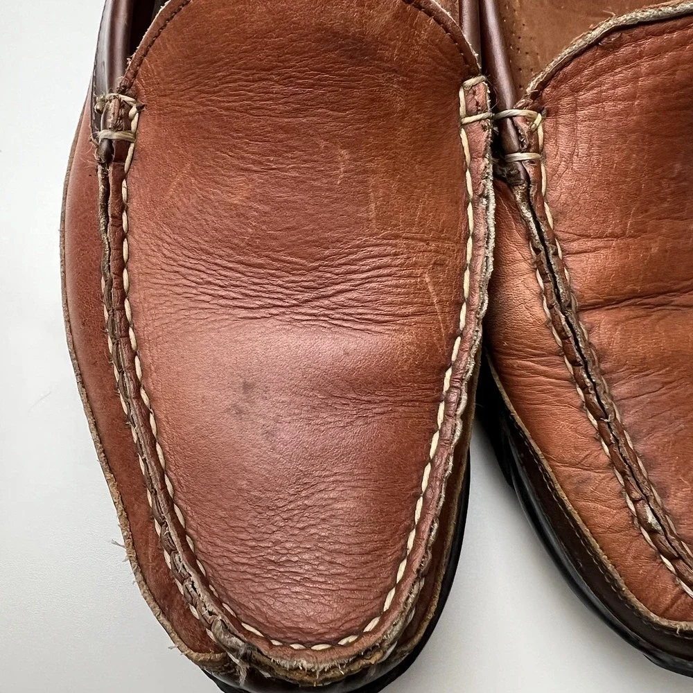 Allen Edmonds Brown Boulder Venetian Driving Moccasins 10.5 E